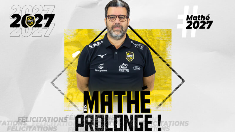 Erick Mathé jusqu'en 2027 !