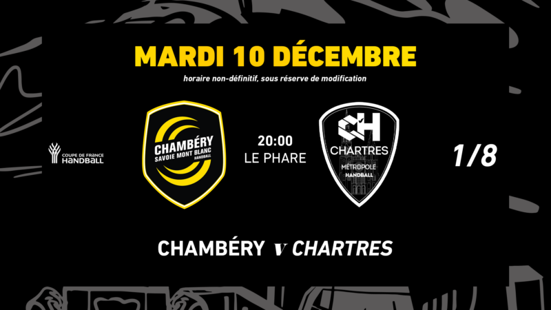 Chambéry vs Chartres : Les infos pratiques