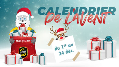Le calendrier de l'Avent de la Team Chambé !