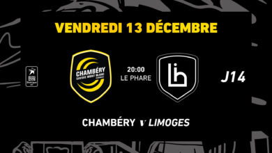 Chambéry vs Limoges : Les infos pratiques