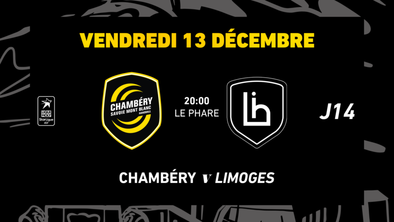 Chambéry vs Limoges : Les infos pratiques