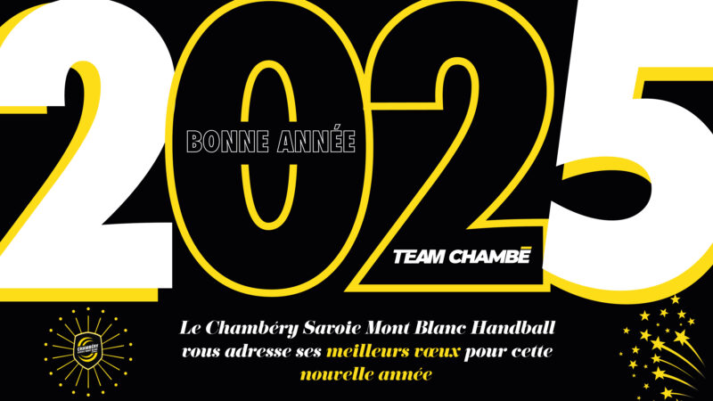 La Team Chambé vous souhaite une excellente année 2025 !