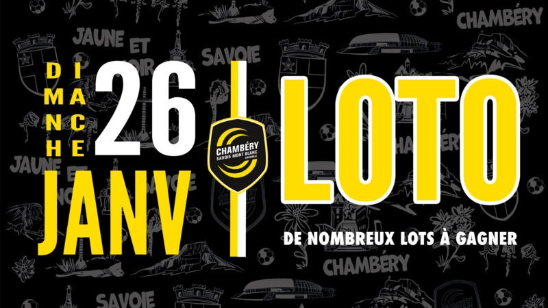 Participez au Grand Loto de l'Association de la Team Chambé !