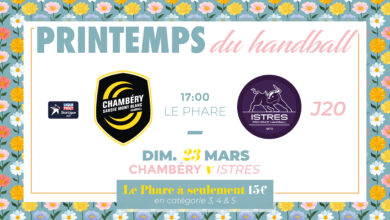 Chambéry v Istres : Billetterie ouverte !