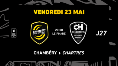 Chambéry vs Chartres & Summer Party : Les infos pratiques