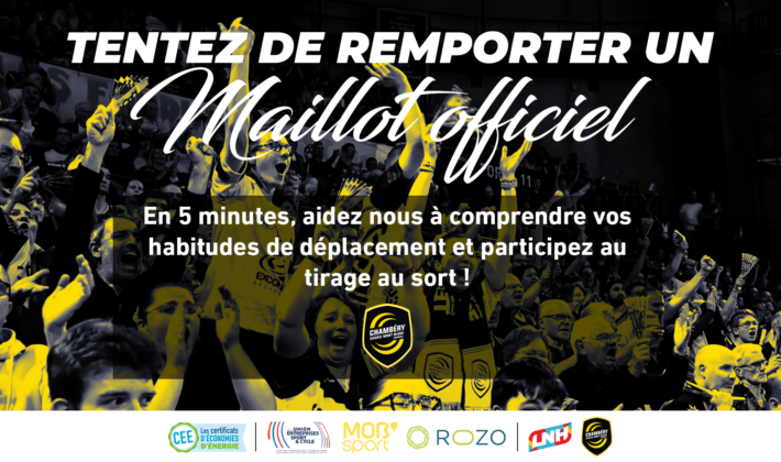 Aidez nous à comprendre vos mobilités et tentez de gagner un maillot officiel !