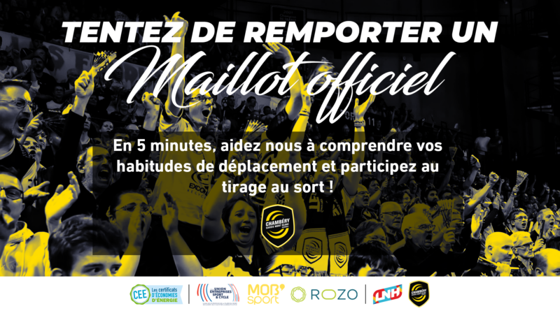Aidez nous à comprendre vos mobilités et tentez de gagner un maillot officiel !
