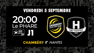 Chambéry v Nantes : Billetterie ouverte !