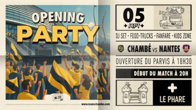 Les infos de l'Opening Party : Chambé v Nantes