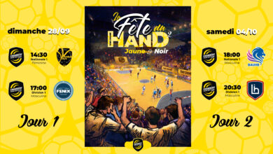 Fête du hand 25/26 : Chambé vs Toulouse &amp; Chambé vs Limoges