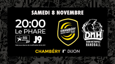Chambéry v Dijon : billetterie ouverte !