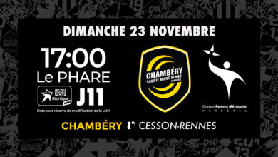 Chambéry v Cesson : billetterie ouverte !