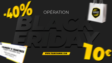 Black Friday : les offres exceptionnelles de la Team Chambé !