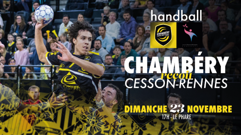 Chambéry vs Cesson-Rennes : les infos pratiques