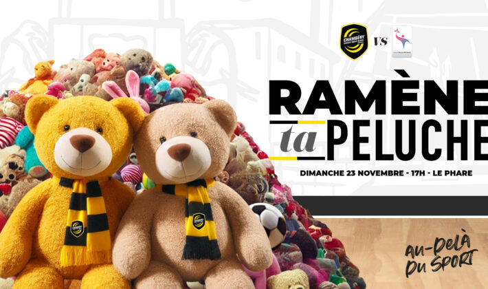 Ramène ta peluche avec la Team Chambé !