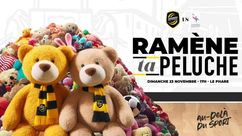 Ramène ta peluche avec la Team Chambé !