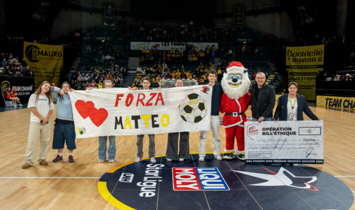 La MDL du Lycée Monge et l'association Cœur d'Éléphant misent à l'honneur lors du match vs Toulouse