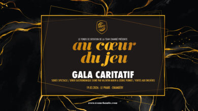 Au Coeur du Jeu, le Gala Caritatif de la Team Chambé est de retour le 19 mars 2026 !