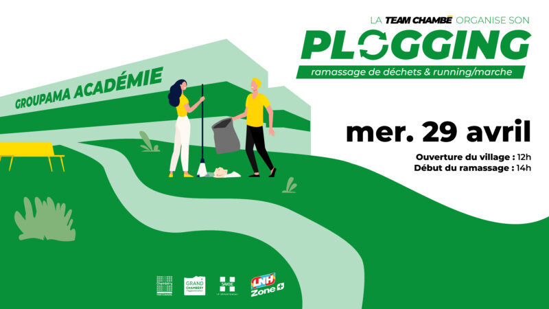 Le Plogging Team Chambé fait son retour le mercredi 29 avril 2026 !