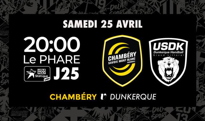 🎟️ Chambéry - Dunkerque : billetterie ouverte