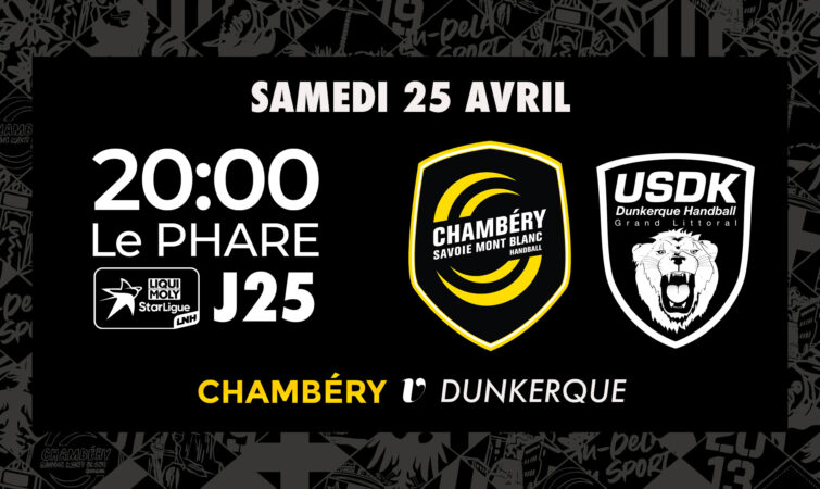 🎟️ Chambéry - Dunkerque : billetterie ouverte