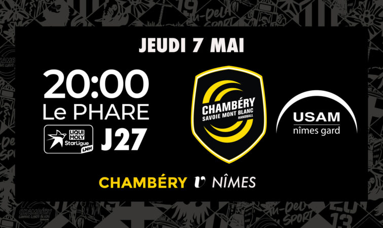 🎟️ Chambéry - Nîmes : billetterie ouverte