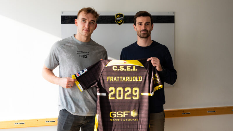 Sacha Frattaruolo signe son premier contrat professionnel avec la Team Chambé jusqu'en 2029 !