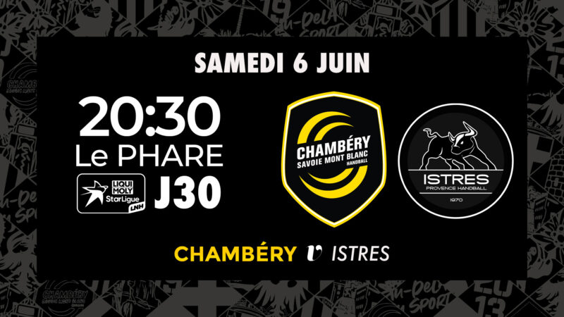 🎟️ Chambéry - Istres : billetterie ouverte