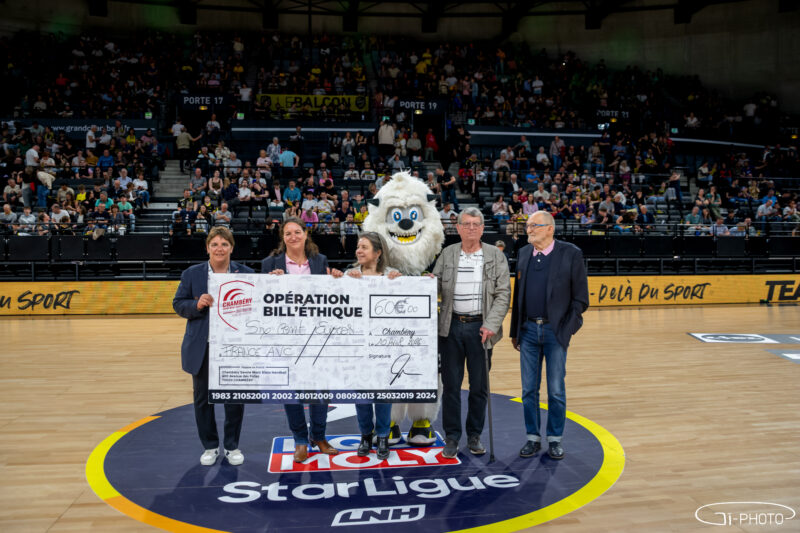 600€ Pour l'association France AVC