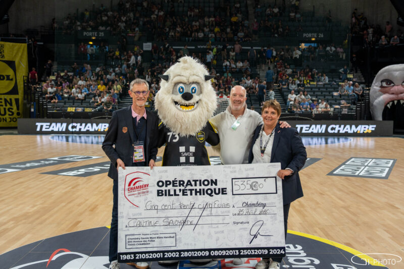 535€ Pour la Cantine Savoyarde