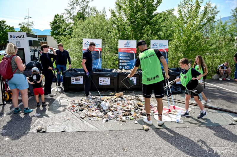 La Team Chambé ramasse 213,47 kg de déchets lors de la quatrième édition de son Plogging !