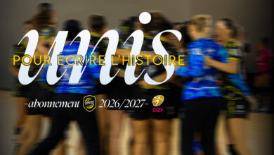 L’ABONNEMENT DE L’ÉQUIPE FÉMININE EST DISPONIBLE !