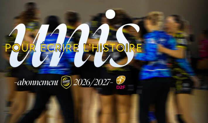 L’ABONNEMENT DE L’ÉQUIPE FÉMININE EST DISPONIBLE !