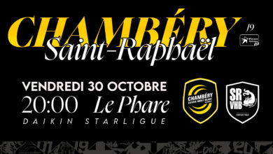 Billetterie ouverte pour Chambéry vs Saint-Raphaël : le retour de la Bodega